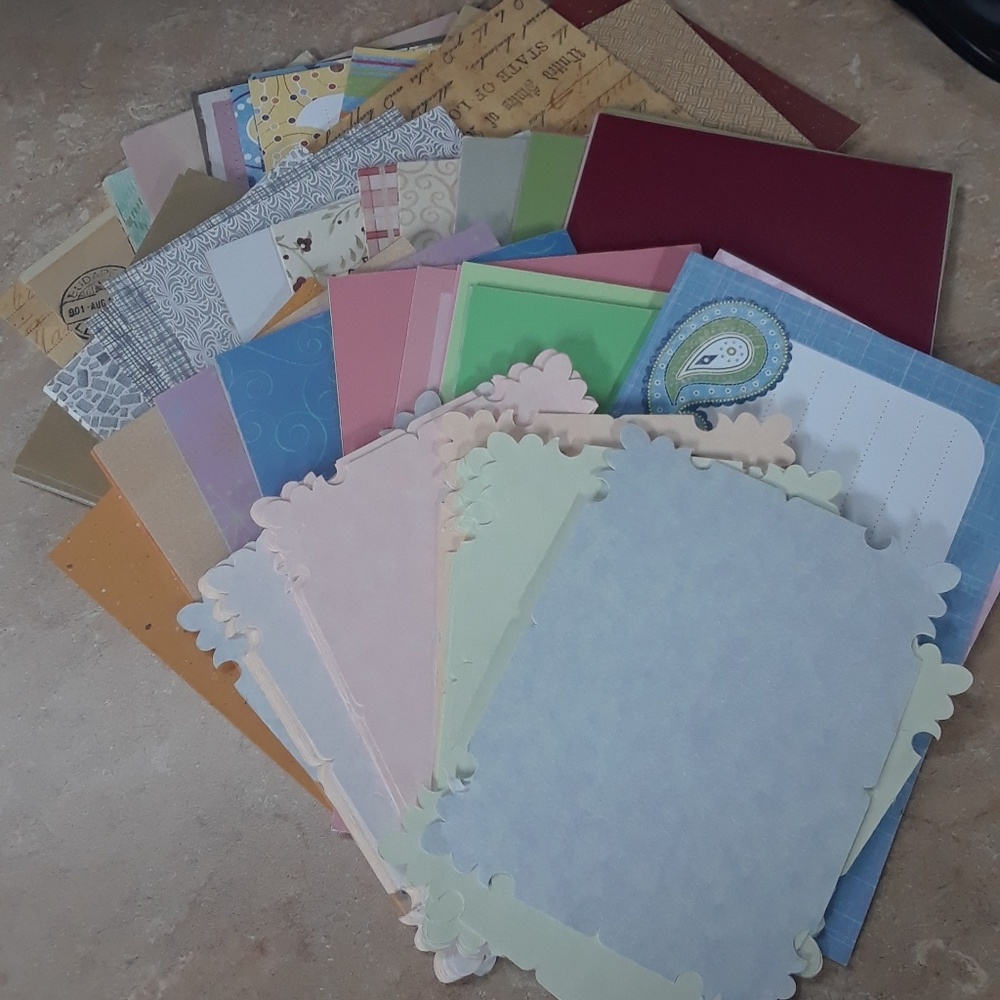 Assorted Colors Mat Pads - Scrapbooking